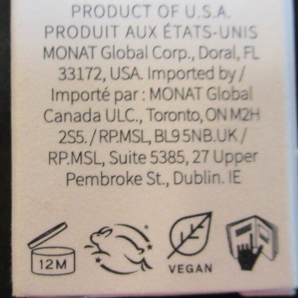 Monat Rejuveniqe Lip Gloss Oil NWT - Picture 8 of 8